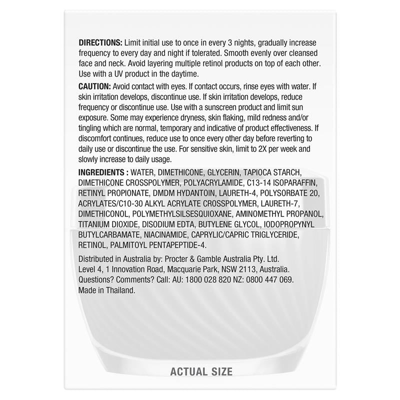 Olay Regenerist Retinol 24 Night Face Cream Moisturiser Fragrance Free 50g - GimmeNow