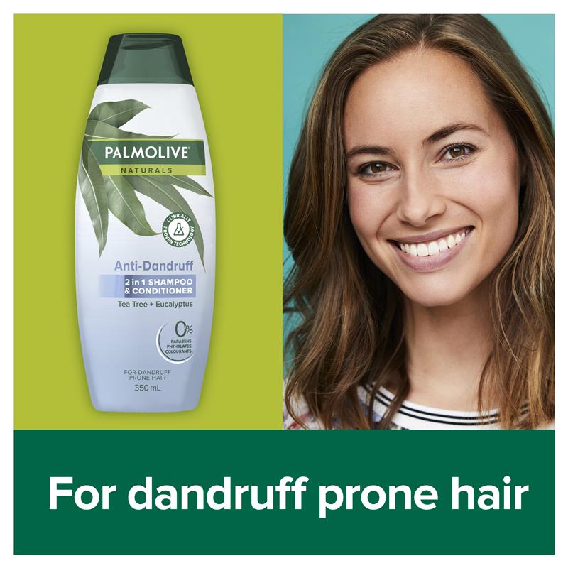 Palmolive Anti-dandruff 2 in 1 Shampoo & Conditioner 350ml - GimmeNow