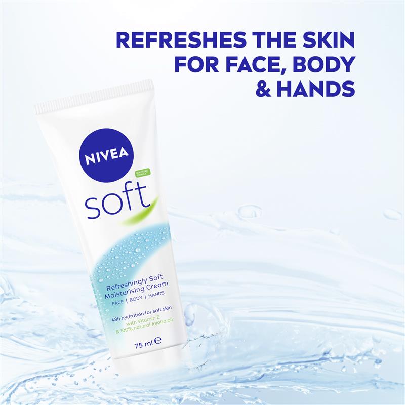 NIVEA Soft Moisturising Cream 75ml