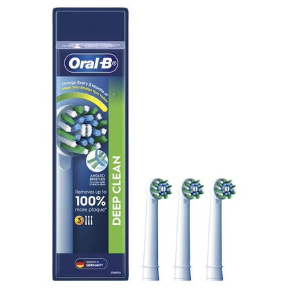 Oral B Power Toothbrush Cross Action Refills Rainbow 3 Pack