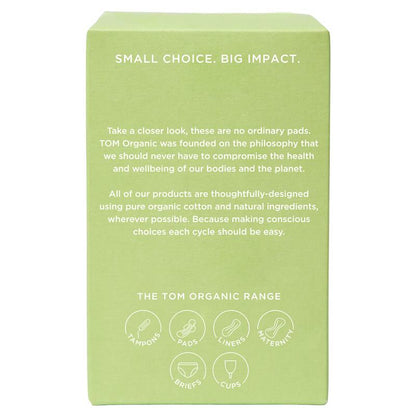 TOM Organic Ultra Thin Pads Regular 10 Pack