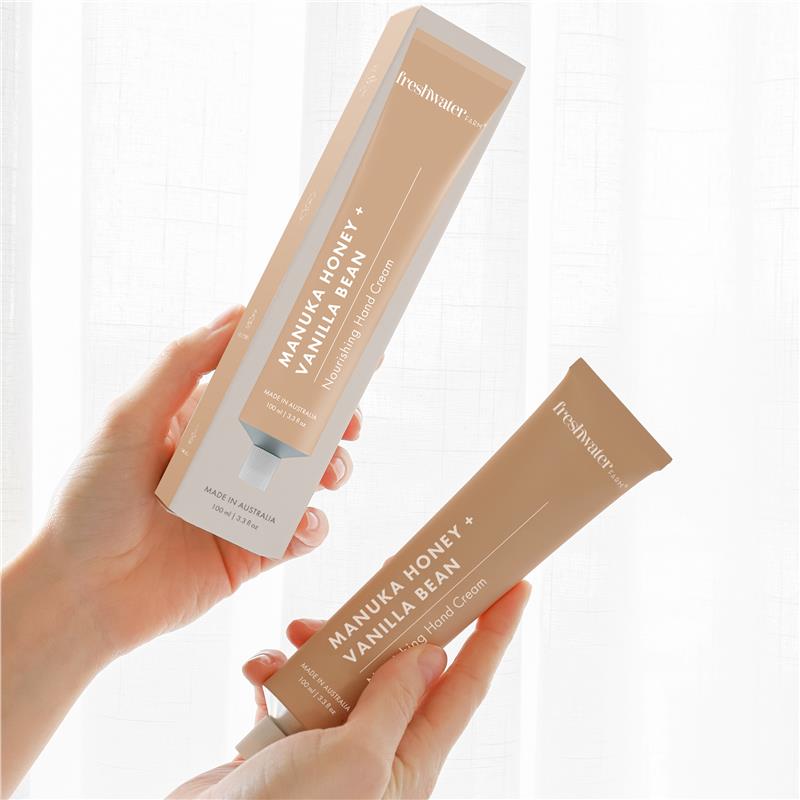 Freshwater Farm Manuka Honey & Vanilla Bean Hand Cream 100ml - GimmeNow