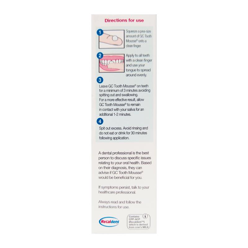 GC Tooth Mousse Strawberry 40g - GimmeNow
