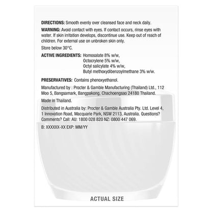 Olay Regenerist Whip UV SPF Face Cream Moisturiser 50g