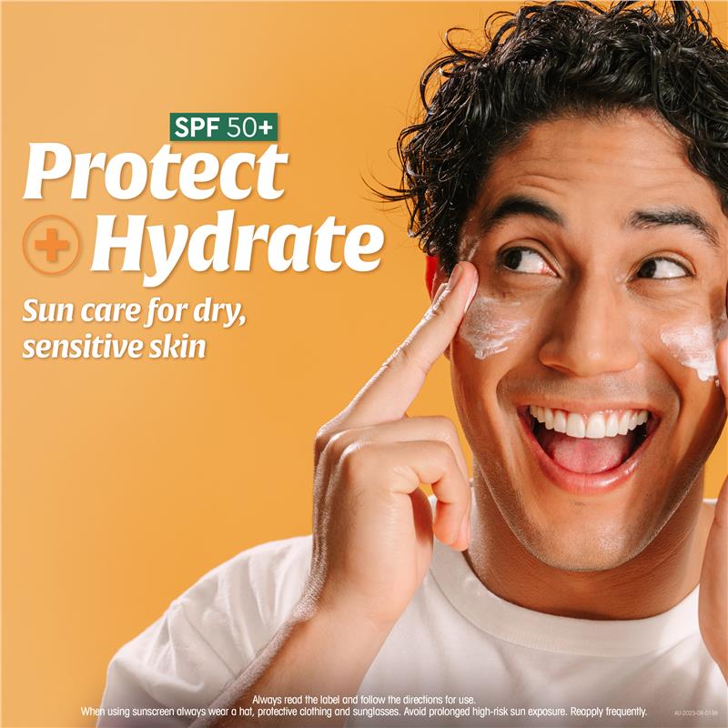 DermaVeen Sensitive Sun SPF 50+ Moisturising Face & Body Cream 100g
