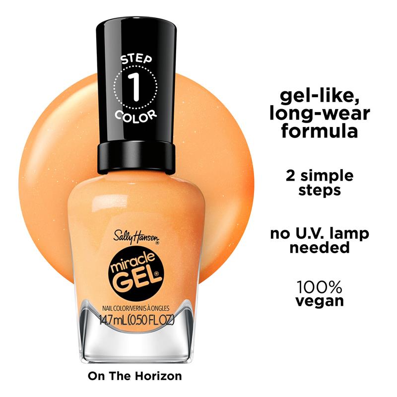 Sally Hansen Miracle Gel Nail Colour On The Horizon 14.7ml (Limited Edition)