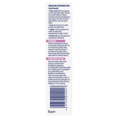 Elevit Pre-conception & Pregnancy 30 Tablets