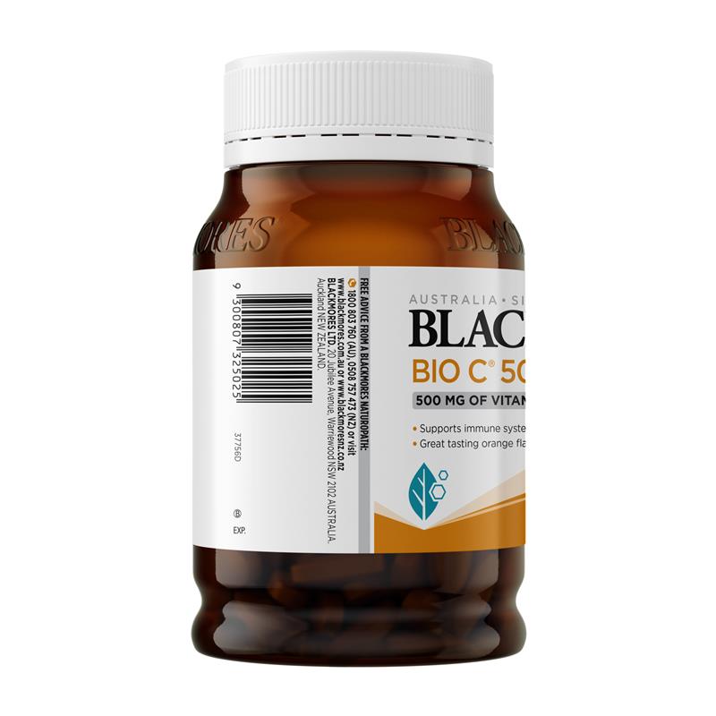 Blackmores Bio C 500mg 200 Chewable Tablets