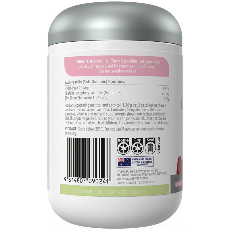 Nature's Way Adult Vita Gummies Sugar Free High Strength Collagen 110 Gummies Exclusive Size