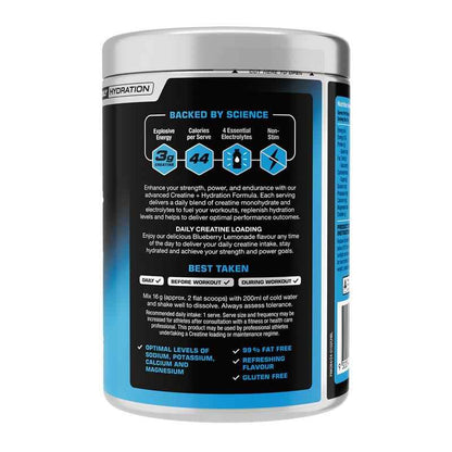 VitalStrength Creatine + Hydration Blueberry Lemonade 400g