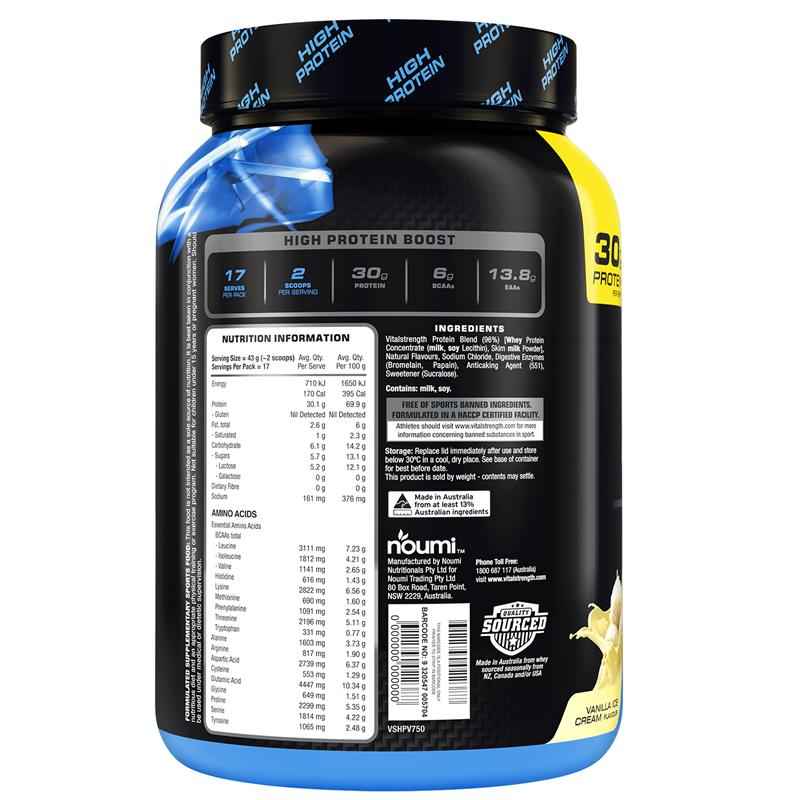 Vital Strength High Protein Vanilla 750g