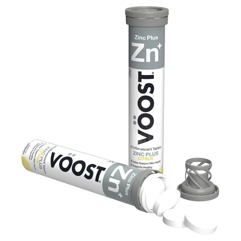 Voost Zinc Plus Effervescent 20 Tablets