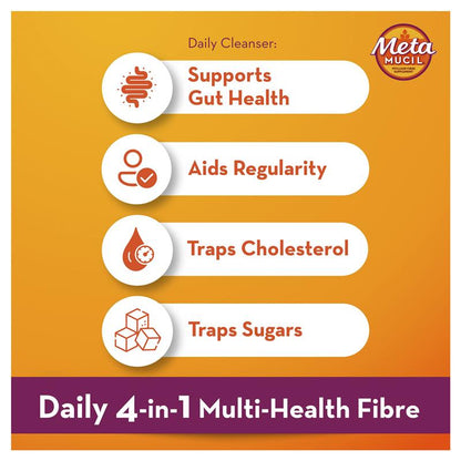 Metamucil Fibre Supplement Lemon Lime Smooth 114 Doses