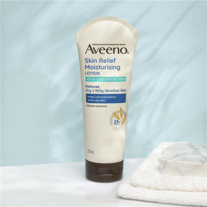 Aveeno Skin Relief Moisturising Body Lotion Cool Action 225ml