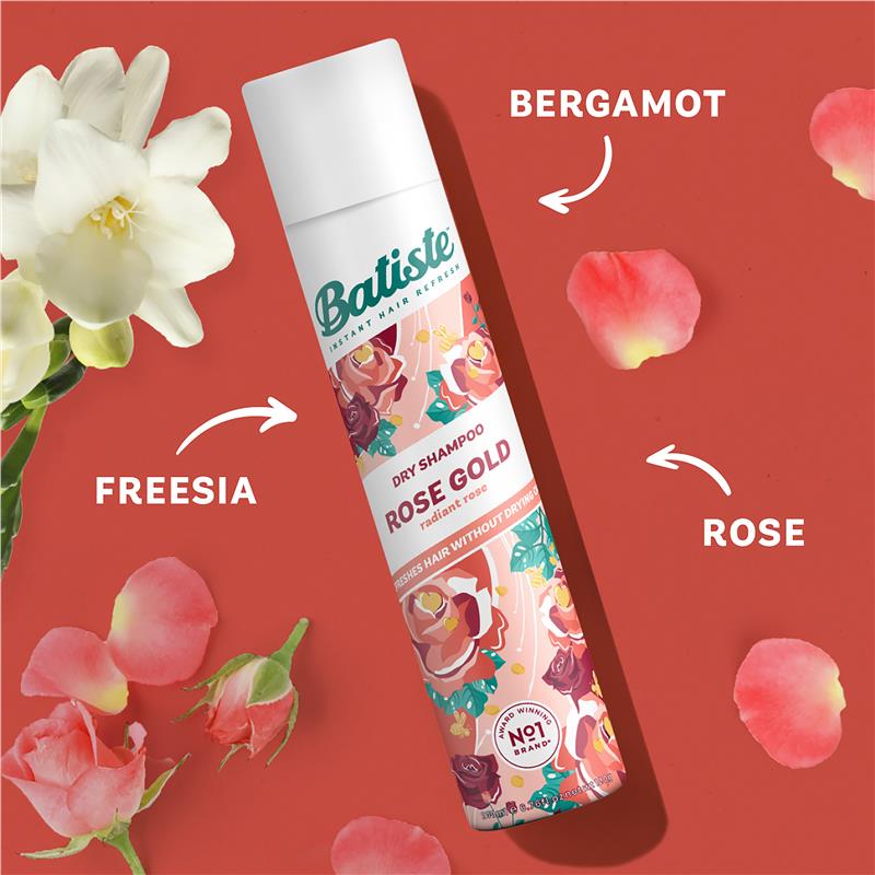 Batiste Rose Gold Dry Shampoo 350ml - GimmeNow