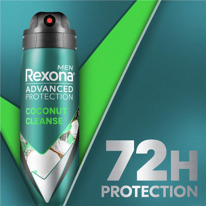 Rexona Men Advanced Antiperspirant Aerosol Coconut Cleanse 220ml