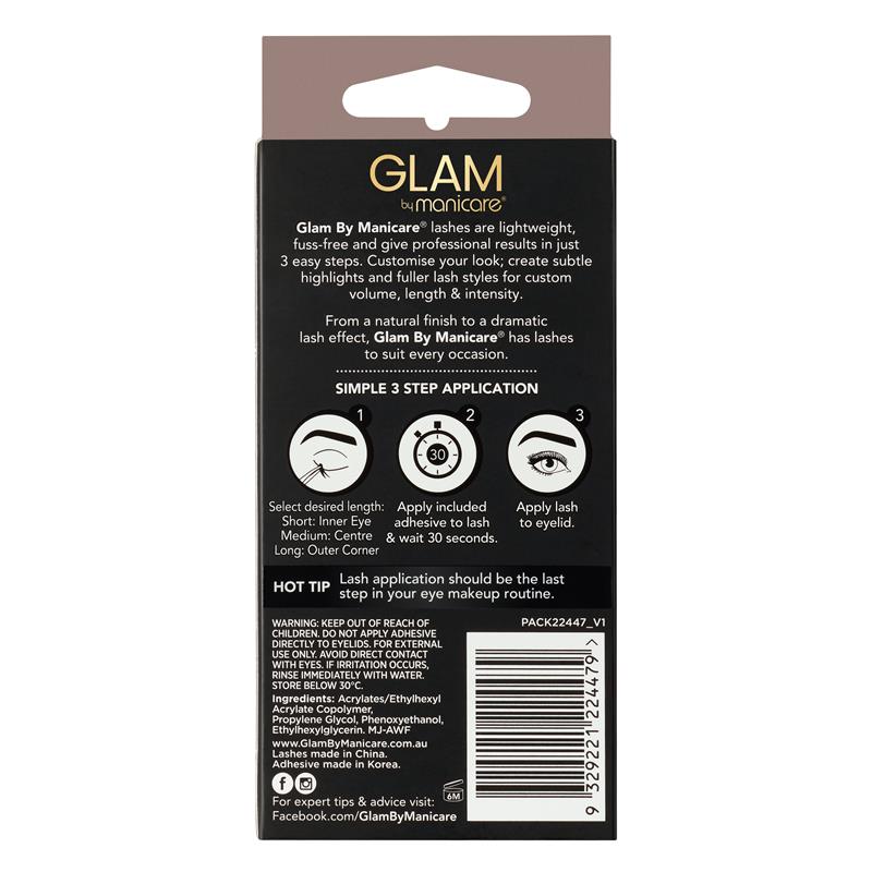 Glam By Manicare Leni Individual Lashes