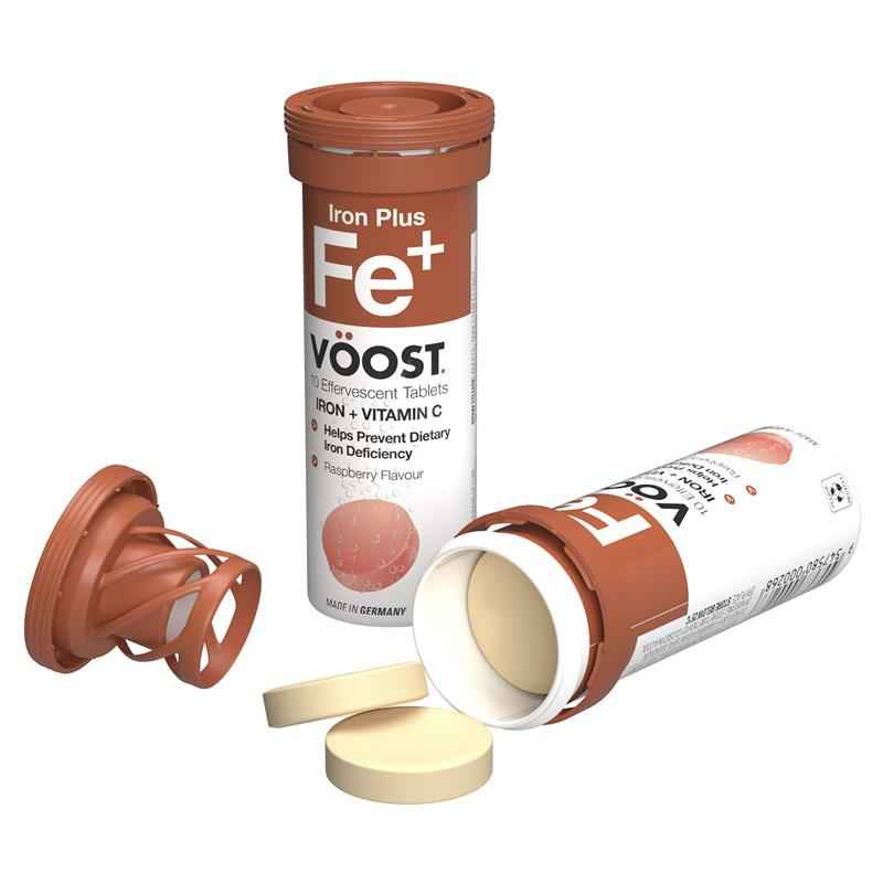 Voost Iron Plus Effervescent 10 Tablets