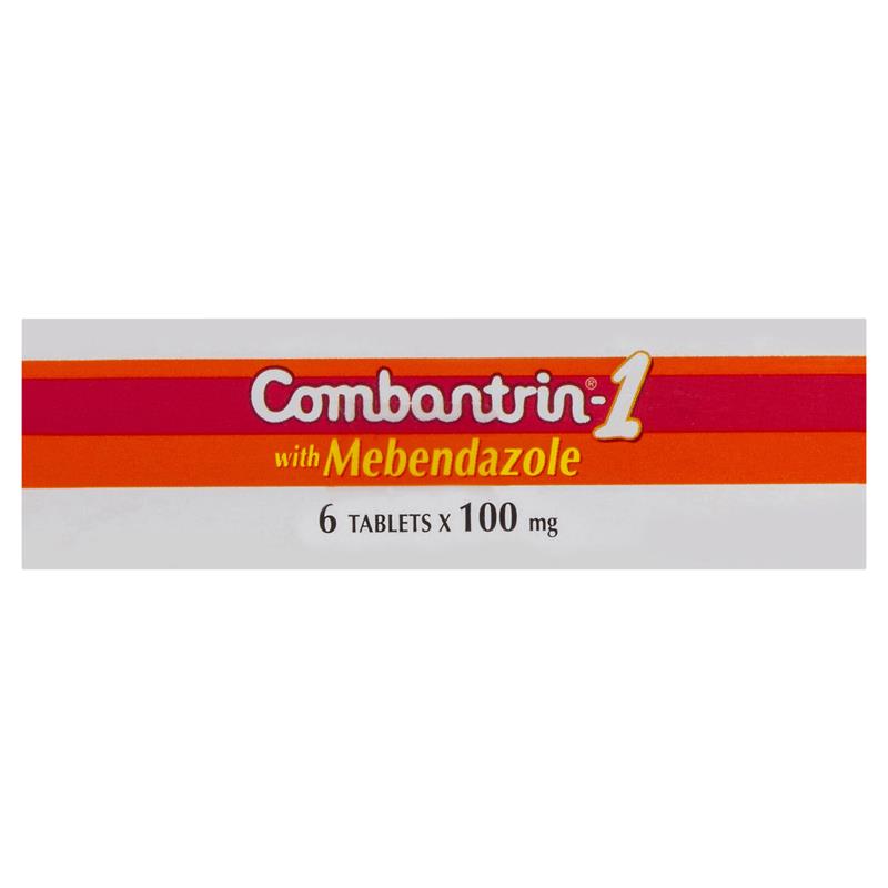 Combantrin -1 Threadworm Tablets 6 Pack - GimmeNow