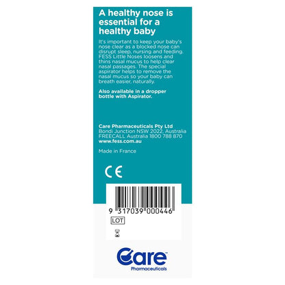 Fess Little Noses Saline Nose Spray + Aspirator 15ml