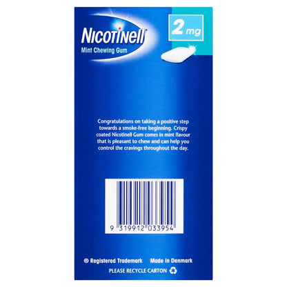 Nicotinell Chewing Gum 2mg Mint 96