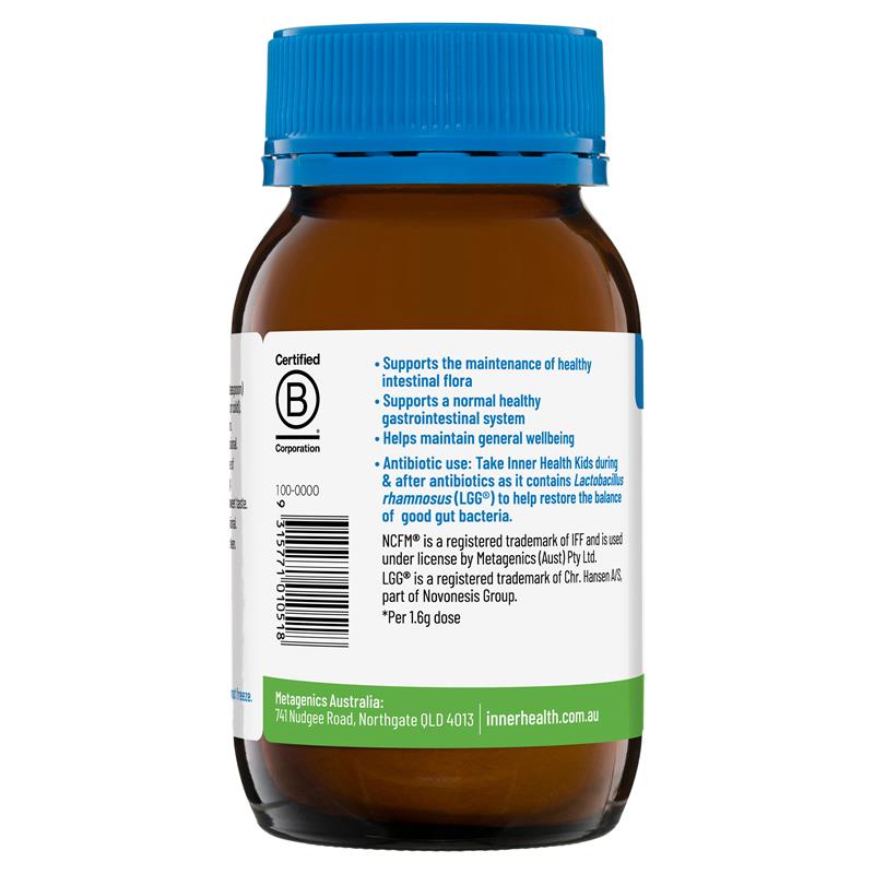 Inner Health Kids 60g Probiotic Powder Fridge Line