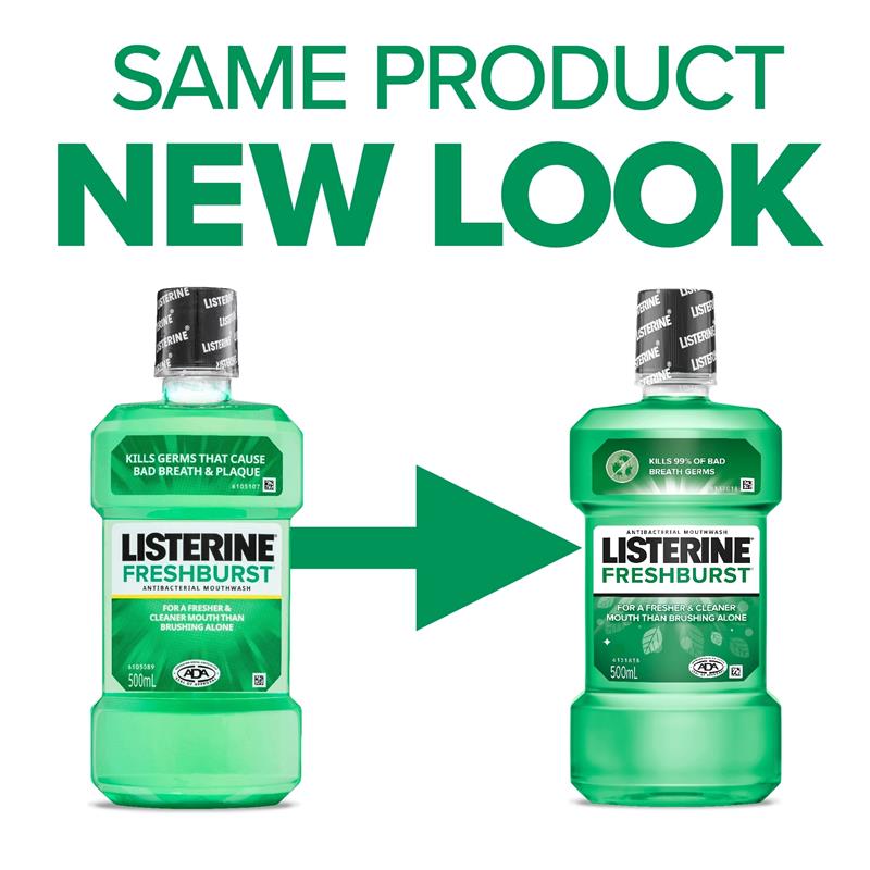 Listerine Mouthwash Freshburst 750ml