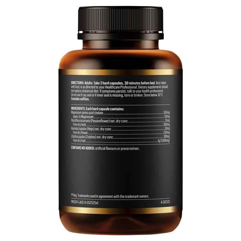 Go Healthy Magnesium Sleep 120 Vege Capsules Exclusive Size