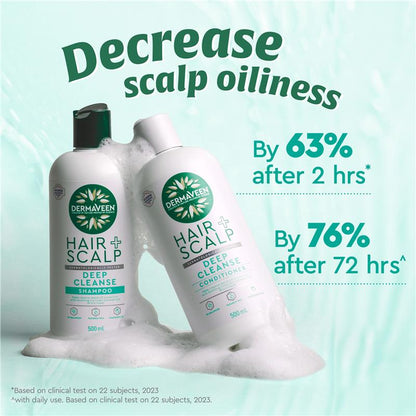 DermaVeen Hair + Scalp Deep Cleanse  Conditioner 500ml