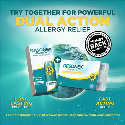 Nasonex Allergy Non-Drowsy 24 Hour Nasal Spray 65 Sprays
