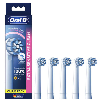 Oral B Power Toothbrush Extra Sensitive Refills 5 Pack - GimmeNow