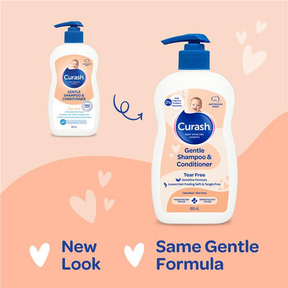 Curash Gentle Shampoo & Conditioner 400ml