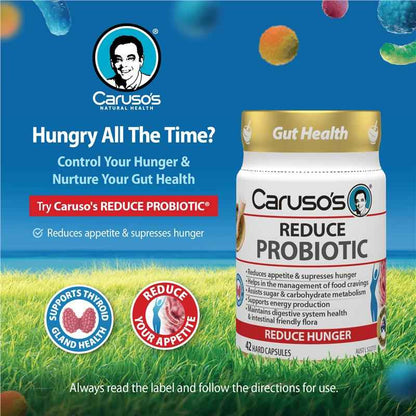 Carusos Reduce Probiotic 42 Capsules
