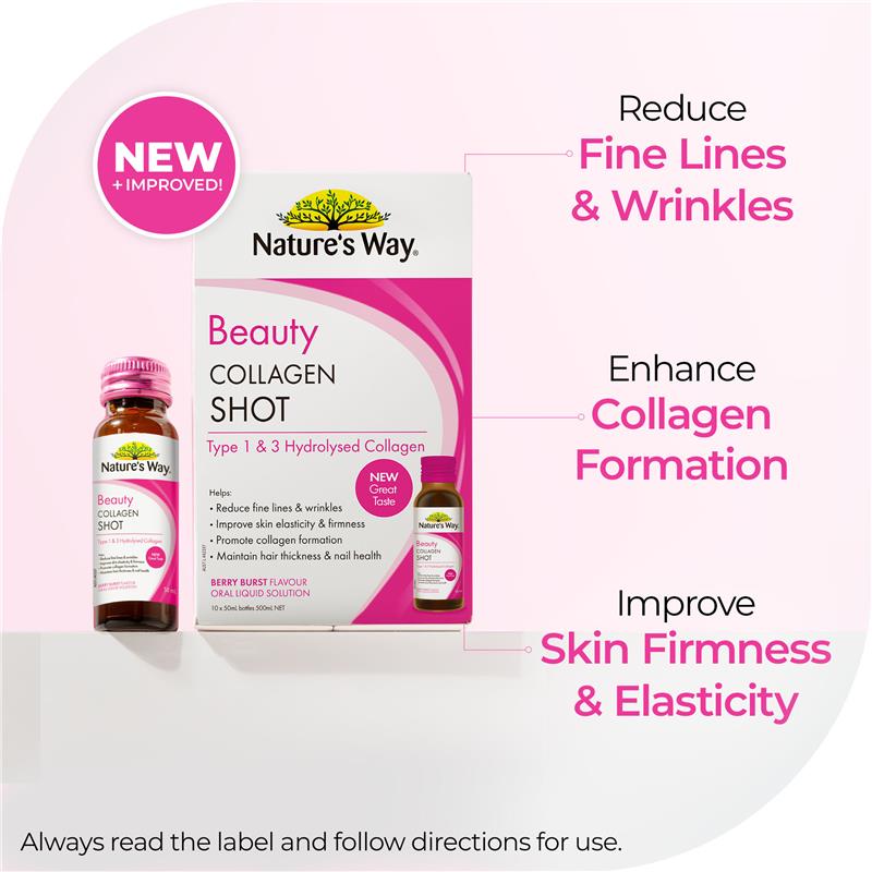 Nature's Way Beauty Collagen Shot 10 x 50ml