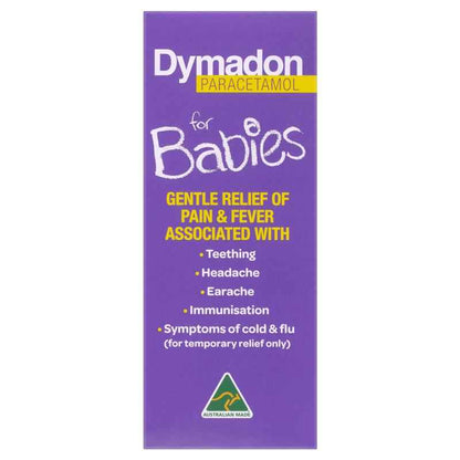Dymadon for Babies Strawberry 1 Month - 2 Years 60ml