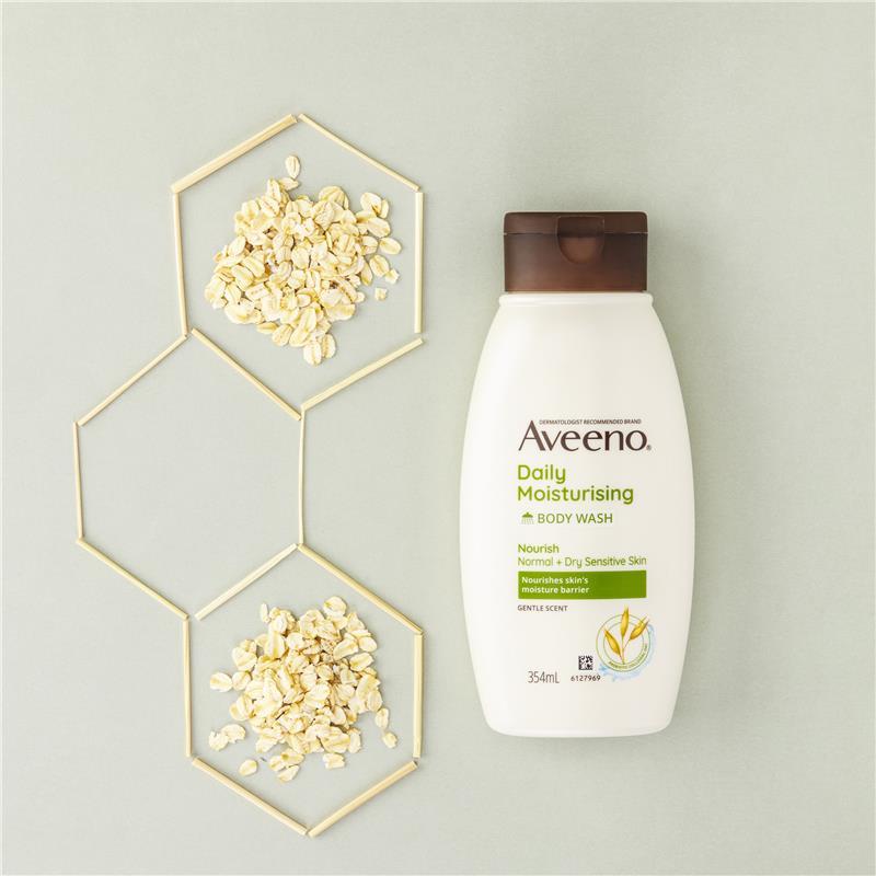 Aveeno Daily Moisturising Lightly Scented Body Wash 354mL