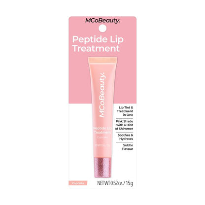 MCoBeauty Peptide Lip Treatment Cupcake Shimmer