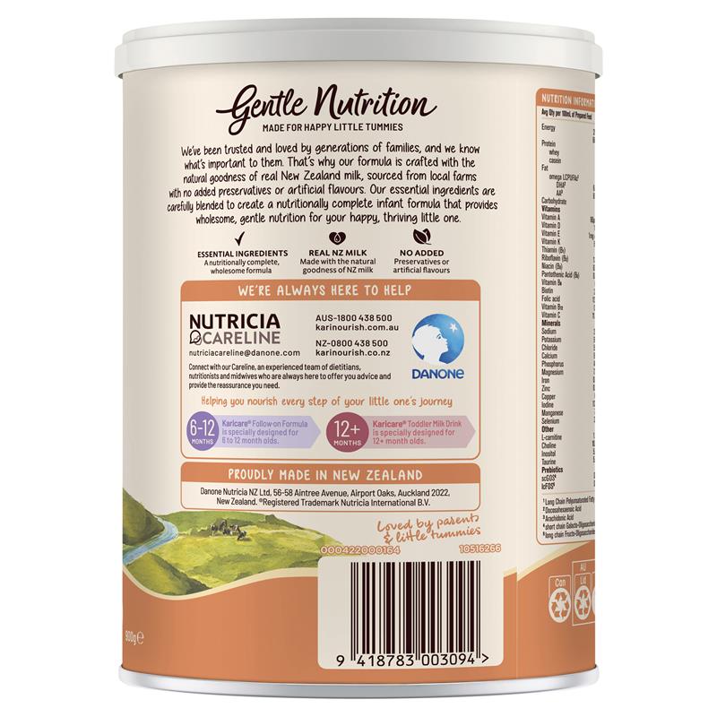 Karicare+ 1 Baby Infant Formula From Birth to 6 Months 900g