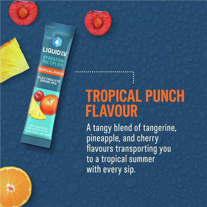 Liquid IV Hydration Tropical Punch 24 Sachets