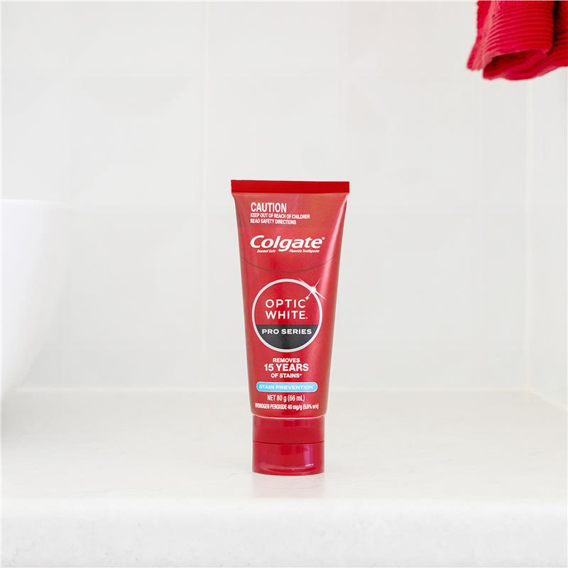Colgate Toothpaste Optic White Pro Series Stain Prevention 5% 80g