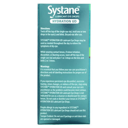 Systane Hydration Unit Dose Preservative Free 30 x 0.7ml