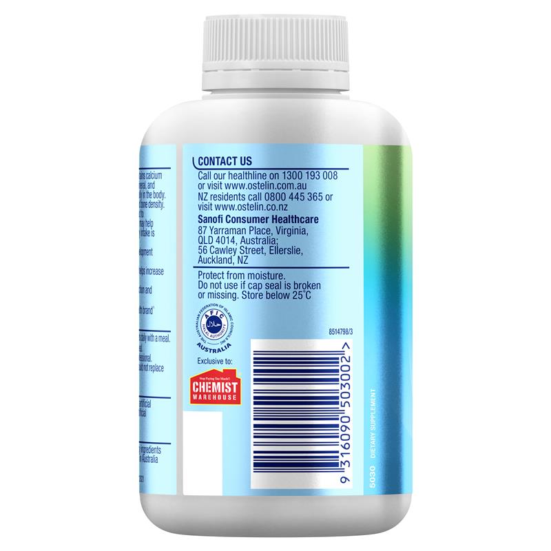 Ostelin Calcium & Vitamin D3 300 Tablets Exclusive Size - GimmeNow