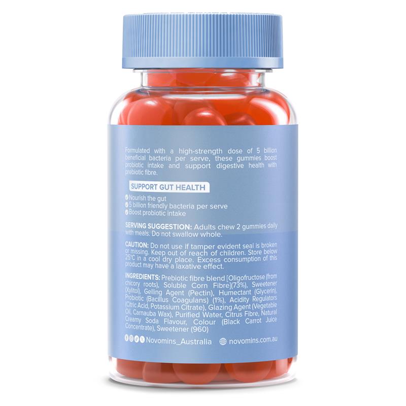 Novomins Probiotic 60 Gummies