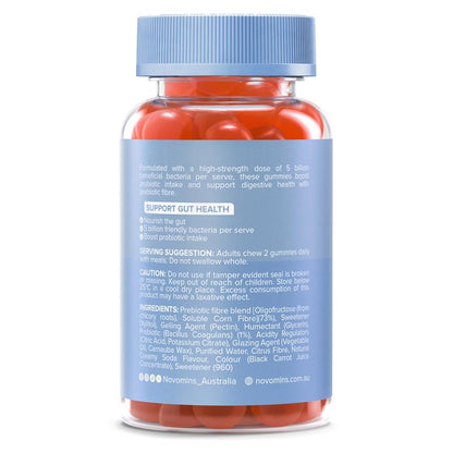 Novomins Probiotic 60 Gummies