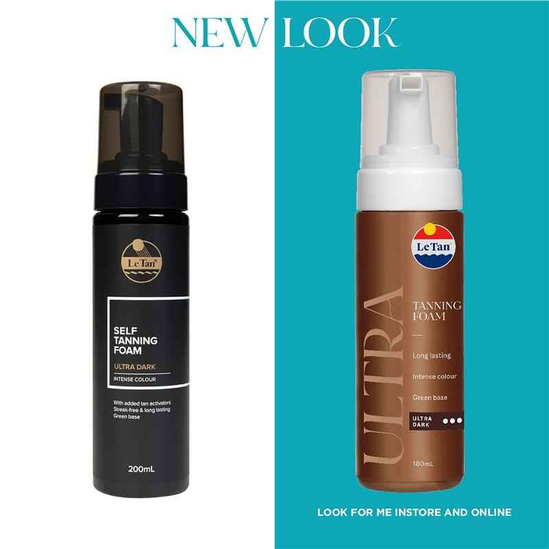 Le Tan Classic Tan Self Tanning Foam Ultra Dark 180ml