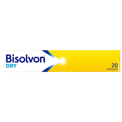 Bisolvon Dry Cough Pastilles Honey Lime 20 Pack
