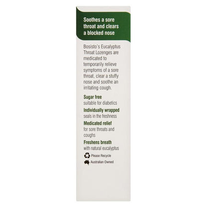 Bosisto's Eucalyptus Throat Lozenges 50g