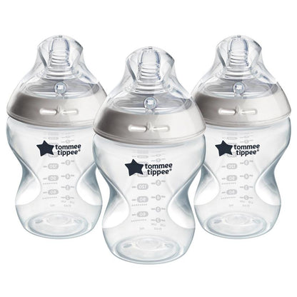 Tommee Tippee Natural Start 260ml Bottles 3 Pack - GimmeNow
