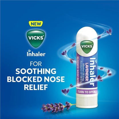 Vicks Inhaler Lavender Nasal Decongestant 0.5ml