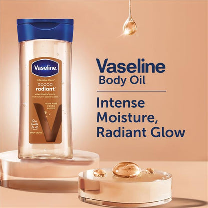 Vaseline Body Oil Cocoa Radiant 200ml